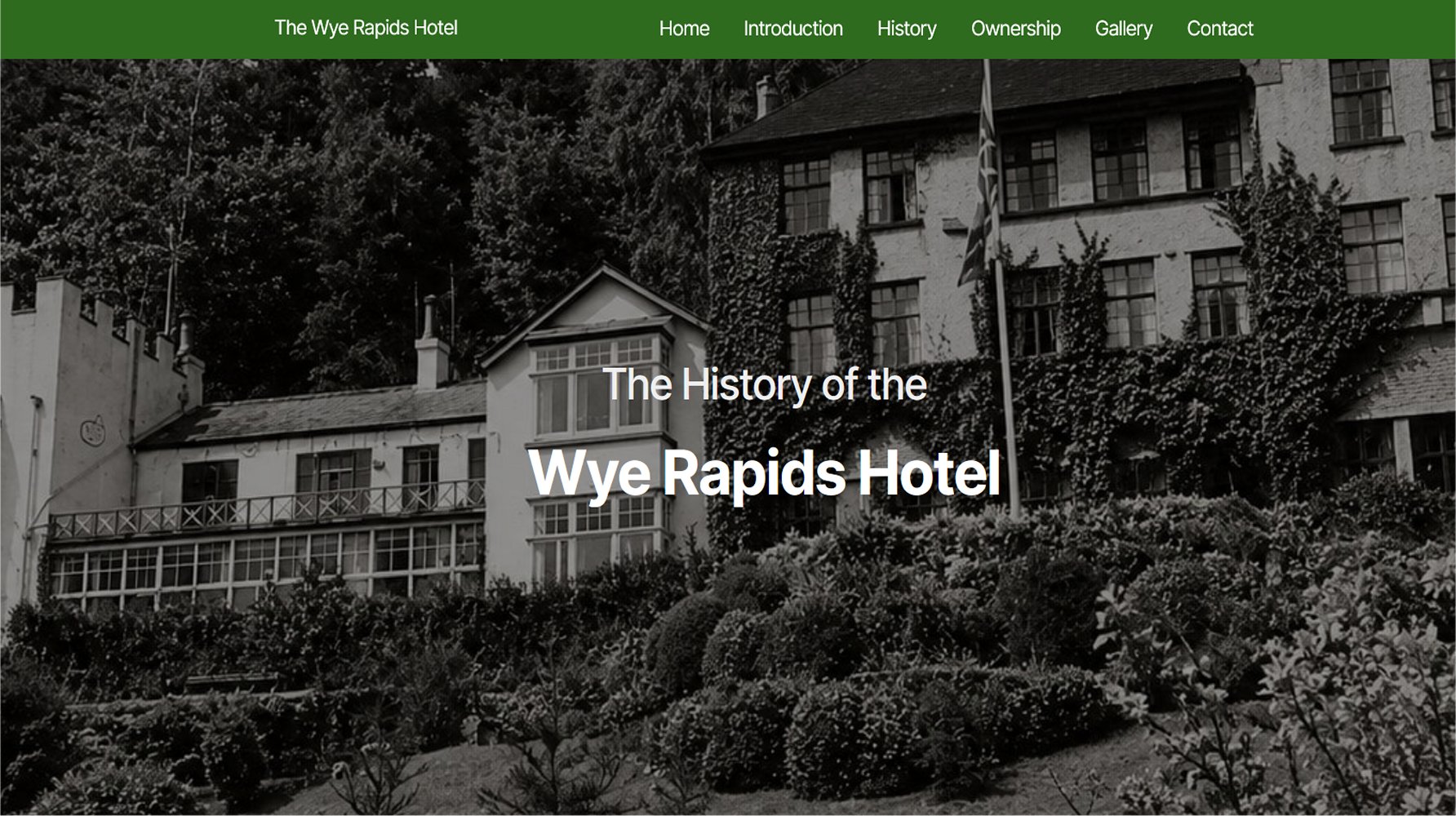 The Wye Rapids Hotel